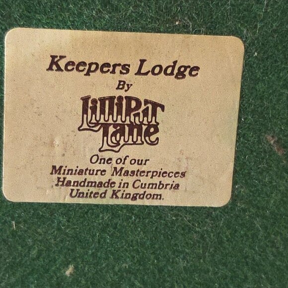 Lilliput Lane Keepers Lodge Retired Cottage Made in the UK As Is READ - Picture 7 of 8